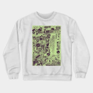 Urban Style Design Street Art NYC Crewneck Sweatshirt